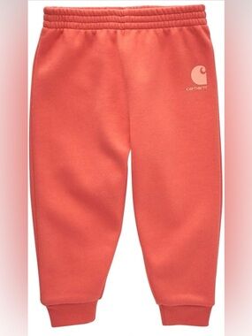 NWT Carhartt Little Girls Fleece Logo Sweatpant - 2T